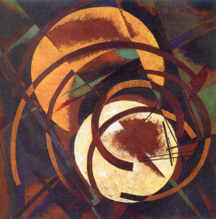 Lyubov Popova, Space-Force Construction, 1920–1921. Private Collection